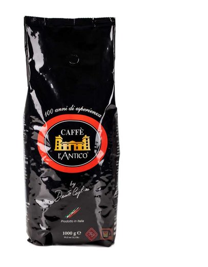 Caffè L'Antico Black — 1kg balení zrnkové kávy