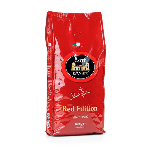Caffè L'Antico Red — 1kg balení zrnkové kávy